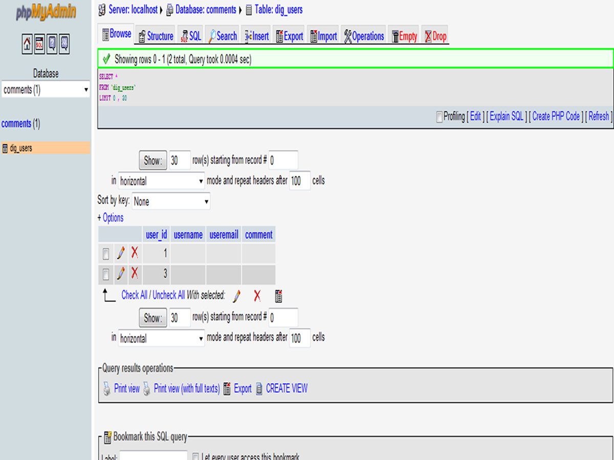 Mysqli fetch array