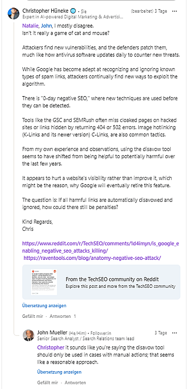 john-muller-google-christopher-hueneke-chriseo-linkedin-conversation-seo-disavow-tool.png
